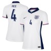 Officiële Voetbalshirt Engeland Rice 4 Thuis EK 2024 - Dames